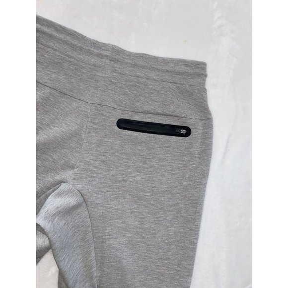 New Zyia Men's Gray Track Sport Jogger Short 7" Size Large - Picture 8 of 10